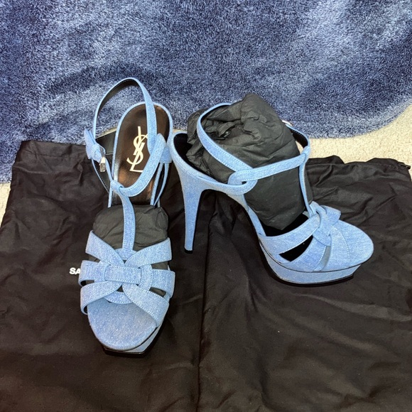 Saint Laurent  Tribute Sandal NWT - Picture 1 of 6